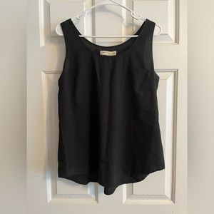 Black tank top